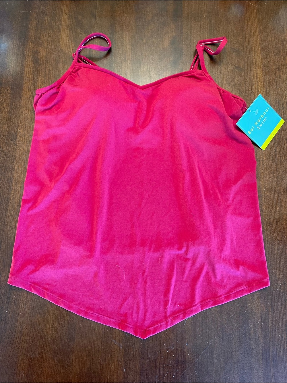 NWT Women's Bal Harbour V-Neck Hankini Top - Picture 4 of 7